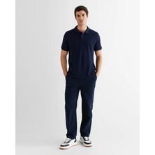 Gant Men's Navy Standard Fit Trousers