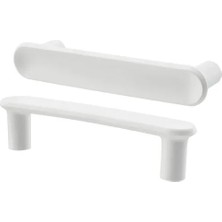 IKEA Gubbarp Kulp , Beyaz, 116 Mm, 2 Adet