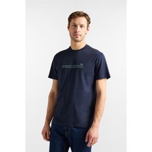 Harmont&blaıne Harmont Blaine T Shirt Logo Basic Men's Crew Neck T-Shirt White