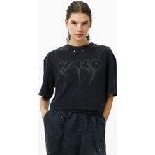 Les Benjamins Women's Black T-Shirt