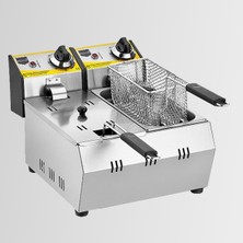 Remta R92 3 + 3 Lt Ikili Kapaklı Elektrikli Fritöz 5000 W