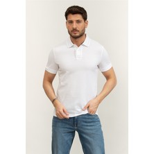 Boss Pl Paule Men's Polo Shirt White