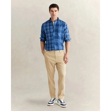 Gant Men's Beige Slim Fit Trousers