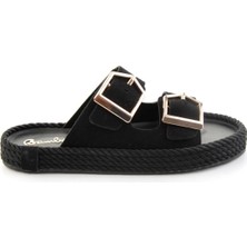 Bambi Black Women's Slides K04553030071