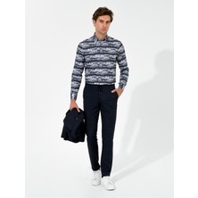 Cacharel Navy Extra Slim Fit Trousers