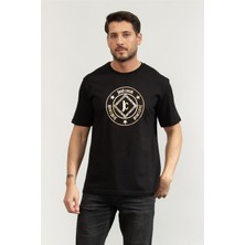 Just Cavallı Just Cavalli Men's Crew Neck T-Shirt Black