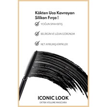 Aydogan's Iconic Look Mascara Yoğun Hacim Etkili Maskara - Siyah