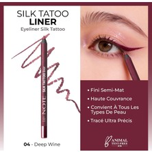 Aydogan's Cosmetics Silk Tattoo Liner Suya Dayanıklı Ipeksi Jel Göz Kalemi - 04 Deep Wine