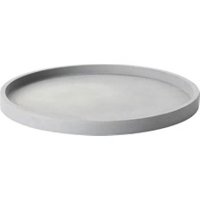 IKEA Boysenbär Saksı Altlığı , Açık Gri, 27 cm