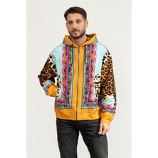 Just Cavallı Just Cavalli Men's Zip-Up Sweatshirt Blue