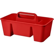 IKEA Stackstod Masaüstü Düzenleyici , Kırmızı, 32X18X16 cm