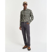 Gant Men's Grey Regular Fit Soft Twill Jeans