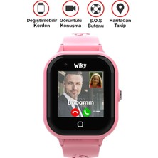 Aydogan's Watch 4s Pembe Görüntülü Konuşma Akıllı Çocuk Saati