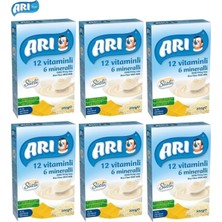 Arı Pirinç Unu 200GR Sütlü 12 Vitaminli 6 Mineralli (6 Lı Set)