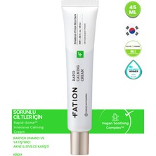 Fation Nosca9 Calming Cream Patentli 5'li Ceramide Kompleks | Akne, ve Kızarıklık Karşıtı Cilt Bariyeri Onarıcı Krem, 45ML