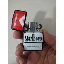 Asya Gifts Koleksiyonluk Mlbro Metal Benzinli Çakmak