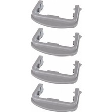 yzcpart Beko D15001E Bulaşık Makinesi Ön Ray Kapağı Tutucu Stoper 4 Adet