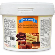 Vizyon Toffee Karamelli Sütlü Dolgu 6 kg