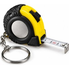 Ventoze Mini Metre Anahtarlık 1 Metre Şerit Metre Kompakt Cep Tipi Ölçüm Aparatı