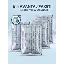 Yaprak Jel Içerikli 300ML Torba Buz Aküsü 5'li