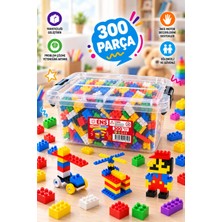 Ens Funny Blocks 300 Parça Renkli Eğitici Yapı Oyuncağı – Saklama Kutulu