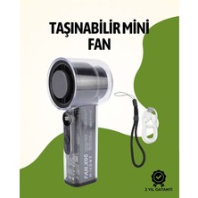 Birsence Sessiz Çalışan Taşınabilir Fan | Dijital Göstergeli | 100 Kademeli Hız Ayarı
