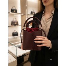 Valentina Victoria Çiçek Şeklinde Büzgüllü Günlük ve Abiye Gençkızçanta