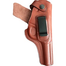Rigor Universe High Standard Hd Military Uyumlu Deri Iwb Owb Tabanca Kılıfı Kahverengi Sağ El