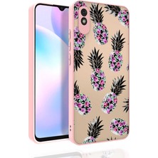 Xiaomi Redmi 9A Kılıf Desenli Kamera Korumalı Parlak Zore Nora Kapak Mars