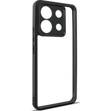 Xiaomi Redmi Note 13 Pro 5g Kılıf Kamera Korumalı Şeffaf Arka Yüzey Zore New Roll Kapak Mars