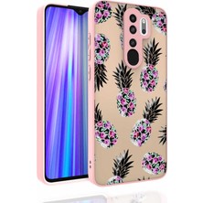 Xiaomi Redmi Note 8 Pro Kılıf Desenli Kamera Korumalı Parlak Zore Nora Kapak Mars