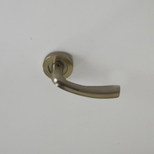 Dreamax Meriç Rosette Room Door Handle Satin/nickel