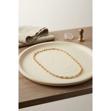 DMR Elegance cm Yay Model Gold Renk 50 cm Kadın Kolye