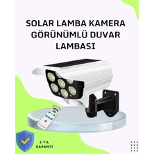 MiraLive 3 Modlu Güneş Paneli Aydınlatmalı Dış Mekan Güvenlik Işığı – IP65 Su Geçirmez, Pır Sensörlü