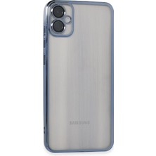 TeknoKapsül Samsung Galaxy A05 Kılıf Lensli Silikon - Lacivert