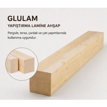 Belka 35 Lamine Ahşap Kiriş Glulam (90X90X3000 Mm)