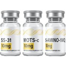 Mots-C 10MG / Ss-31 10MG / 5-Amıno-1mq 10MG Bundle Thoroughbred Labs