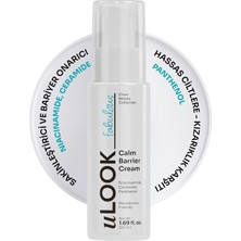 U Look uLOOK Bariyer Onarıcı Nemlendirici Krem | Ceramide, Niacinamide ve Panthenol Kızarıklık Karşıtı Bakım 50 ml
