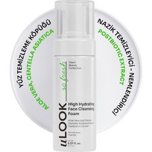U Look uLOOK Nemlendirici Yüz Temizleme Köpüğü | Gözenek Arındırıcı Cildi Kurutmayan Derin Temizlik 150 ml