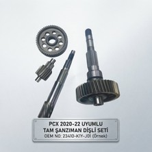 Honda Pcx 125 2020-2022 Uyumlu Şanzıman Dişlisi Komple Aktarma Seti Moto Eay