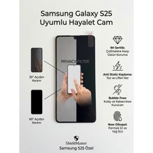 digimanya Samsung Galaxy S25 Uyumlu Ekran Koruyucu Hayalet Cam
