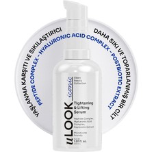 U Look uLOOK Yaşlanma ve Sarkma Karşıtı Sıkılaştırıcı Serum  Peptit ve Hyalüronik Asit Lifting Bakım 30 ml