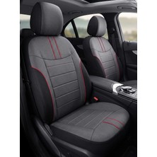 NewDeco Volkswagen Jetta Uyumlu Jakar Arabiyeli Oto Koltuk Kılıfı–airbag Uyumlu–lüks Seri–tam Set