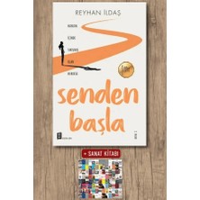 Mona Kitap Senden Başla + Sanat Kitabı