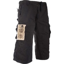 Sturm Siyah Kisa Pantolon