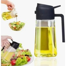 Papatyam Dekor 550ML Sprey Yağdanlık Airfrey Çok Amaçlı Yağ Püskürtücü Cam Yağlık Sosluk Sirkelik Limonluk