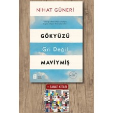 Mona Kitap Gökyüzü Gri Değil Maviymiş + Sanat Kitabı