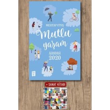Mona Kitap Mutlu Yaşam Ajandası 2020 + Sanat Kitabı