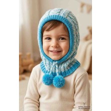Reyn Handmade Yumuşacık El Örgüsü Bebek & Çocuk Balaklava (Kar Başlığı)