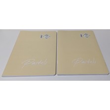 Gıpta Pastels Tel Dikişli Pp Kapak A4 100 Yaprak Kareli Defter 2 Adet